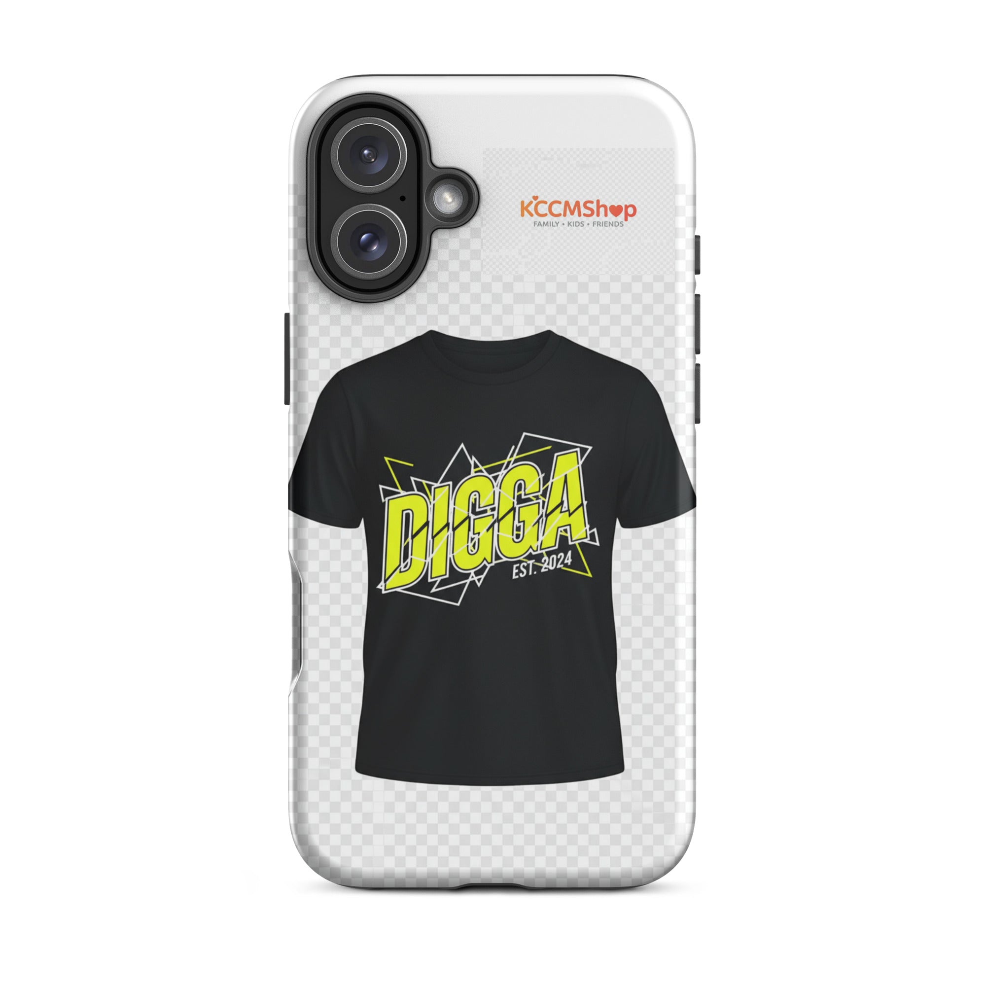 Bild 21:  Das CRAZY - Digga, wir callen! - iPhone 15 Hardcase - KCCMShop.de