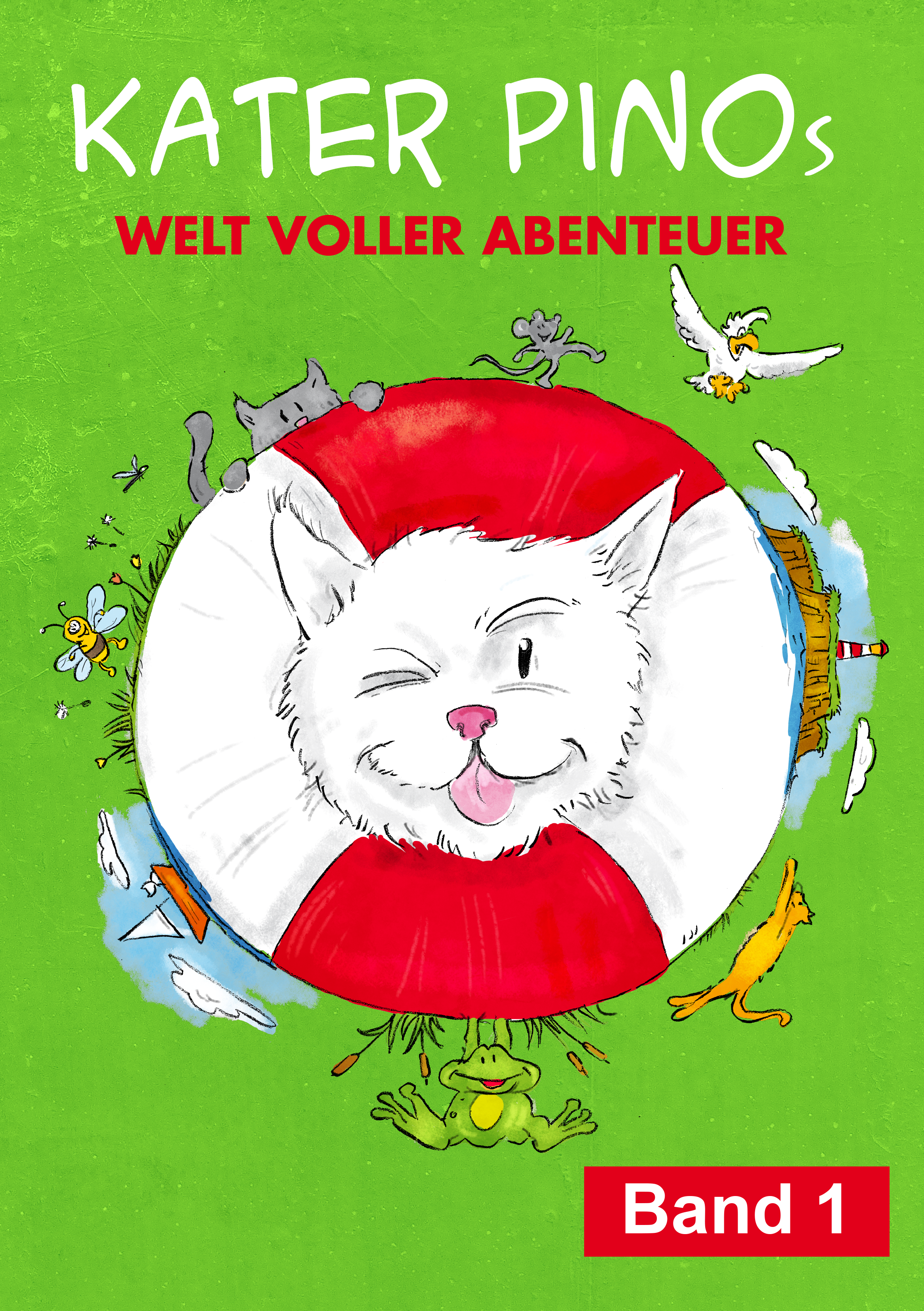 Pino the Cat's World Full of Adventures - Book Volume 1