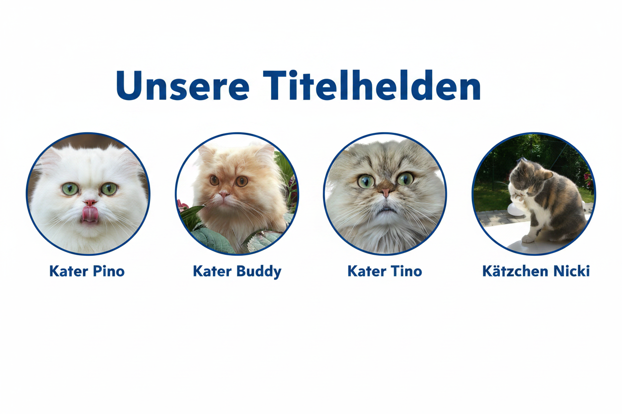 Unsere Titelhelden - Buddy im Blumenkübel